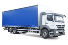 Car Hire Derry - 26 Tonne Curtain Side Truck - Truck hire Derry