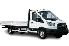Car Hire Derry - Ford Transit Dropside Van - Van hire Derry